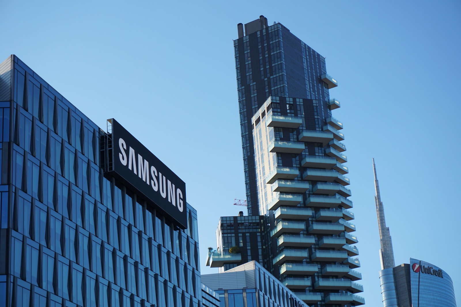 Samsung byggnad inför samsung glasses